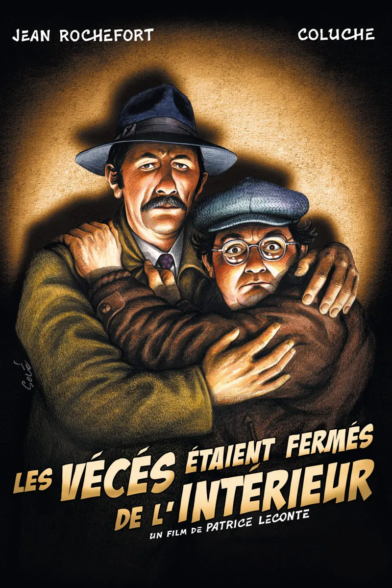 Les vécés étaient fermés de l'intérieur poster