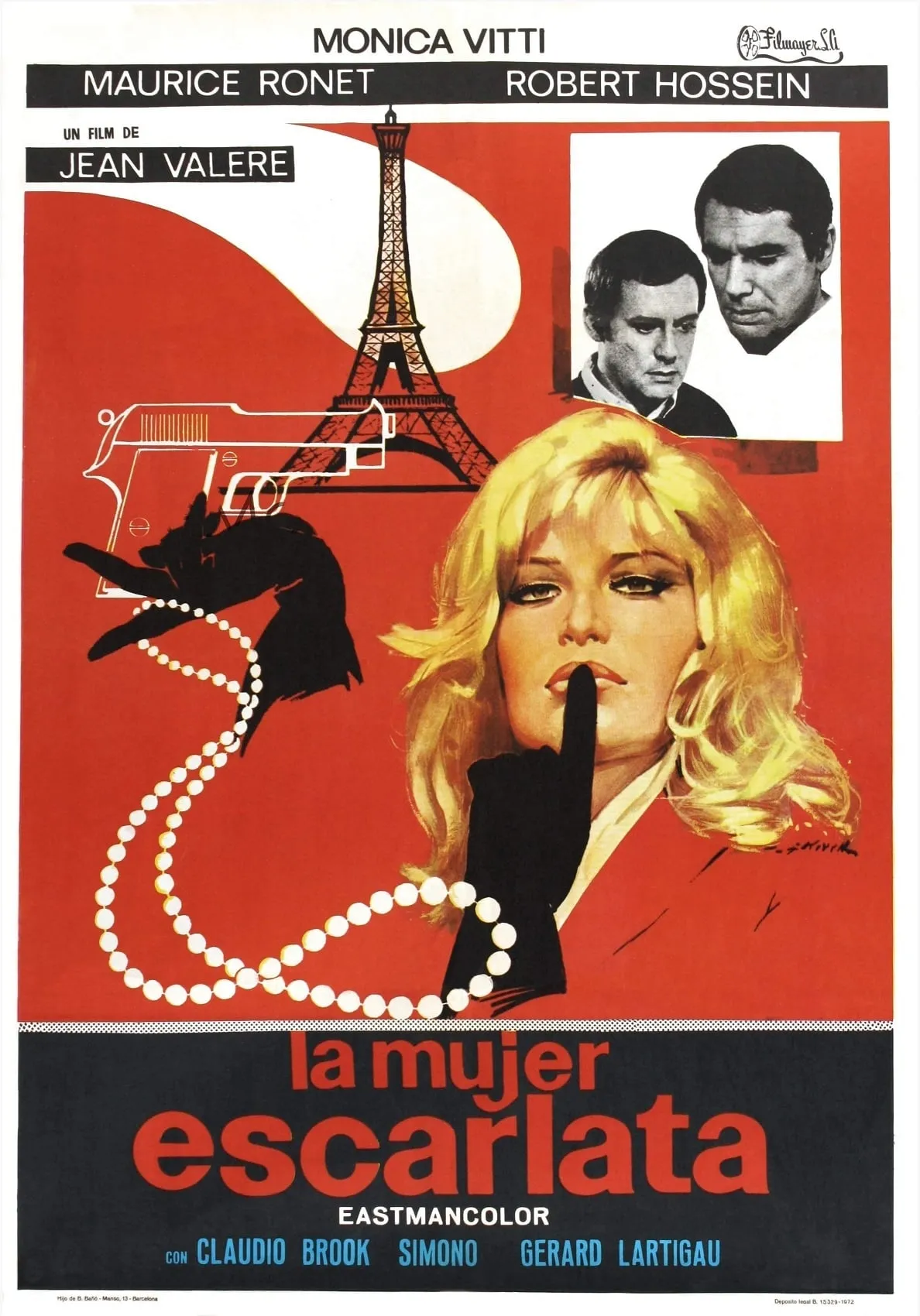 La femme écarlate poster