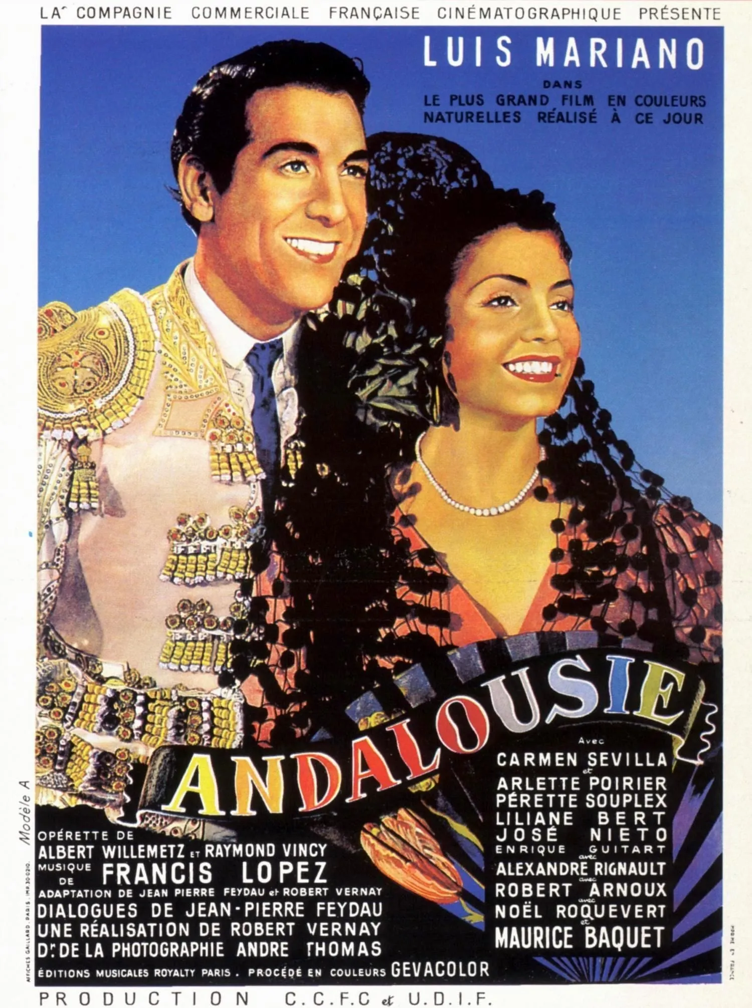 Andalousie poster