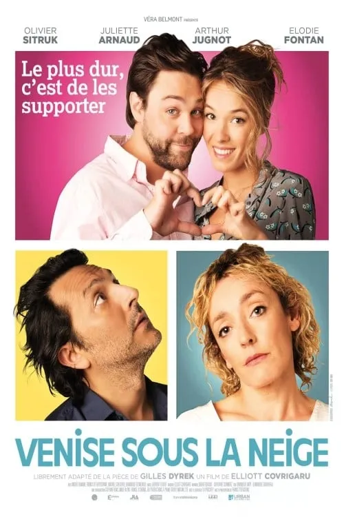 Venise sous la neige poster