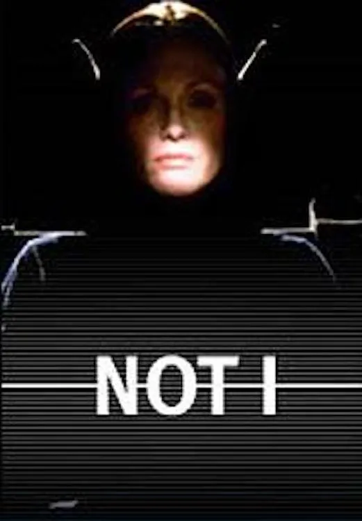 Beckett on film: Not I poster