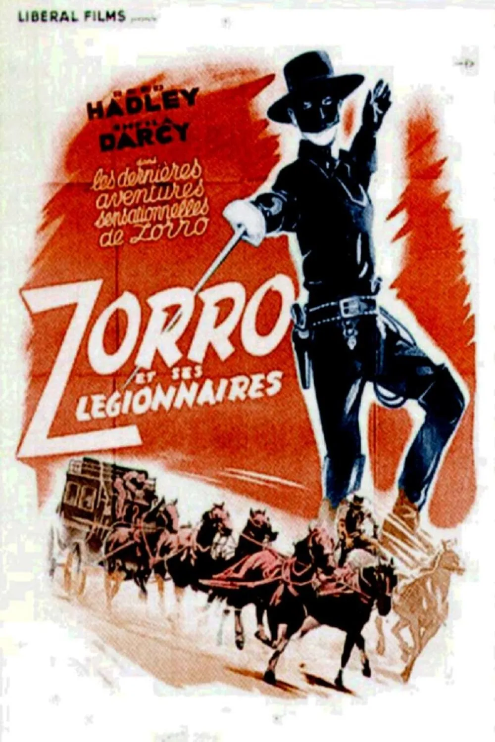 Zorro's Fighting Legion poster