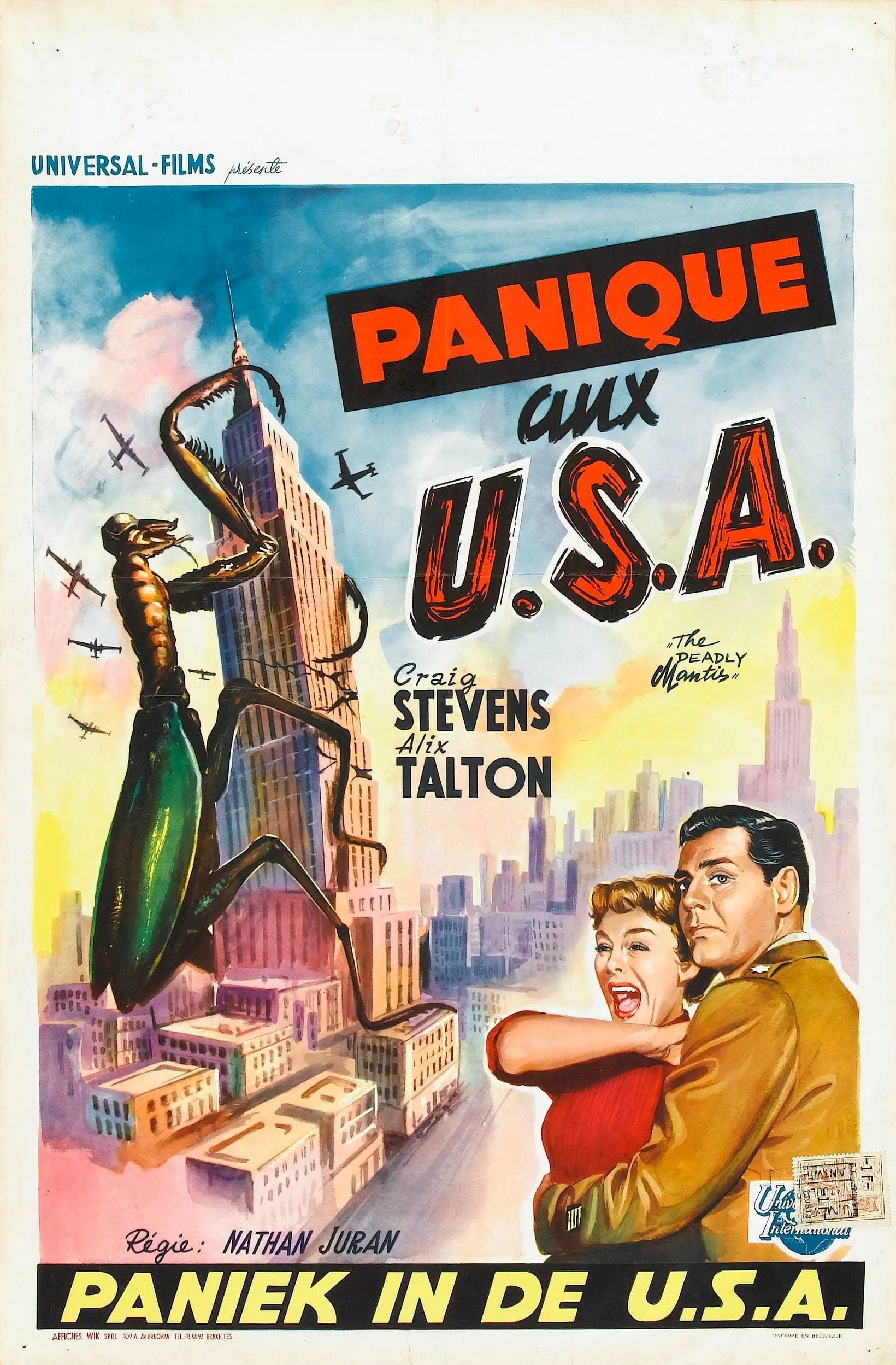 The Deadly Mantis poster