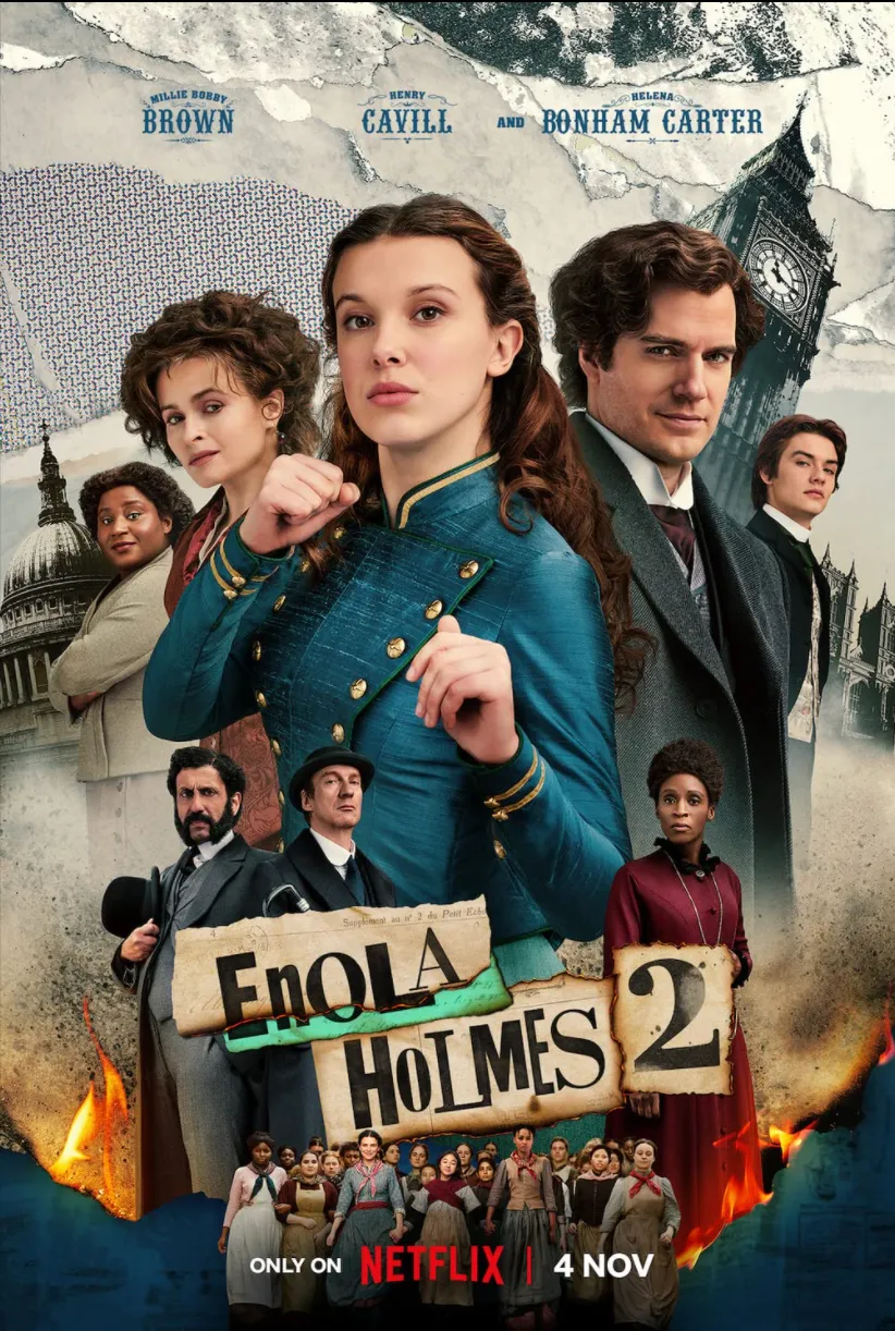 Enola Holmes 2 poster