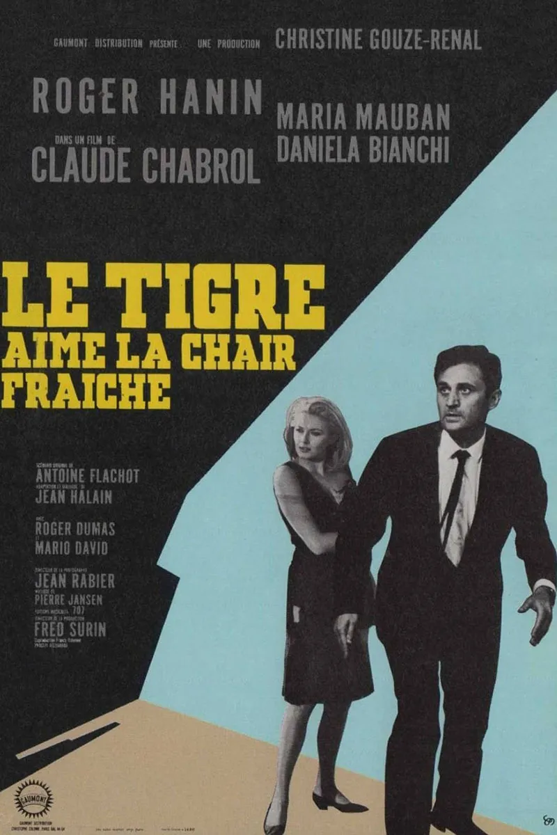 Le Tigre aime la chair fraiche poster