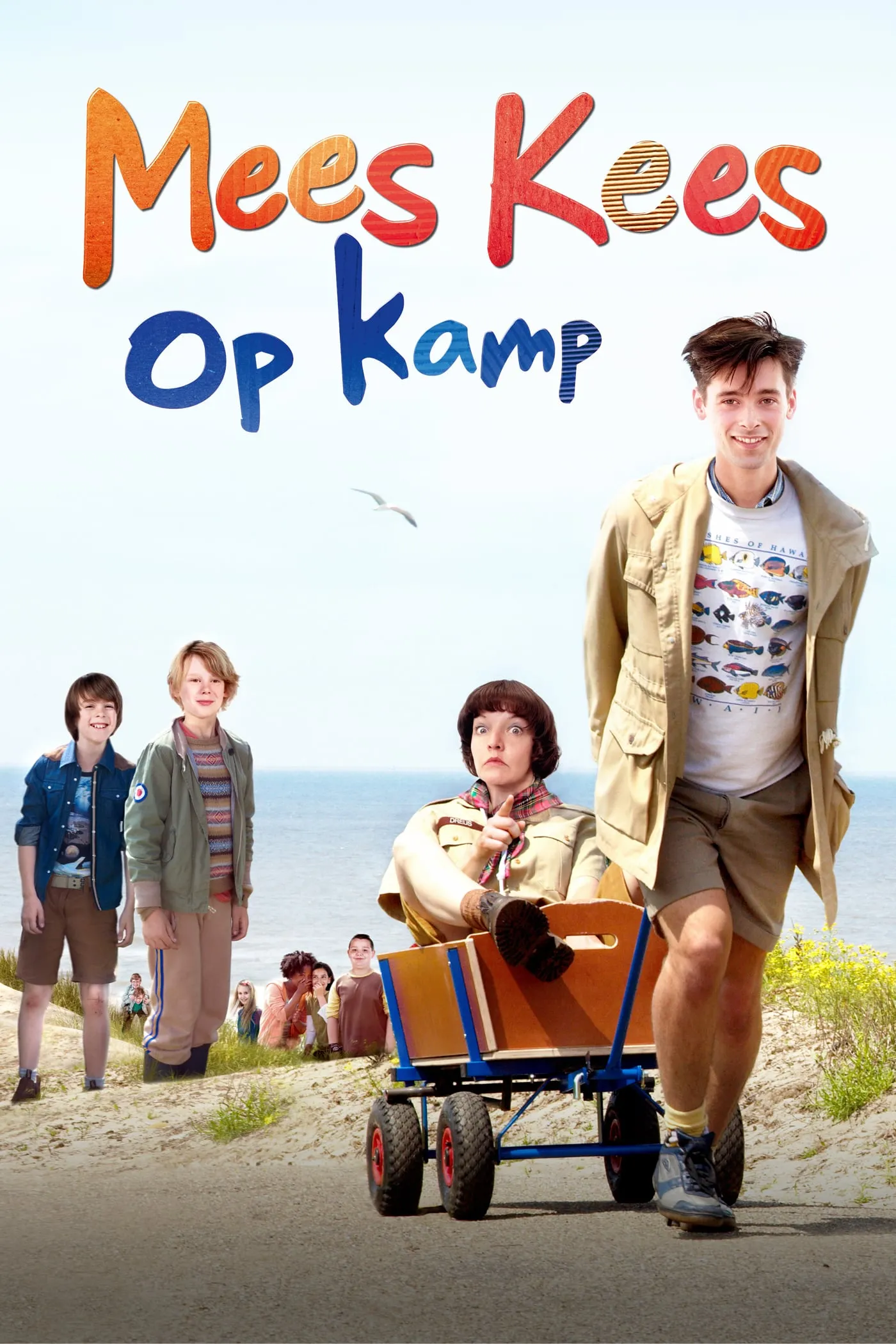 Mees Kees op kamp poster