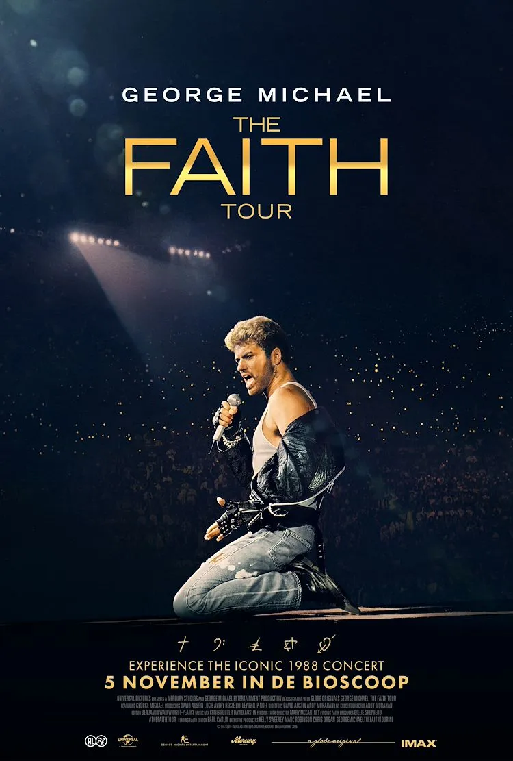 George Michael - The Faith Tour poster
