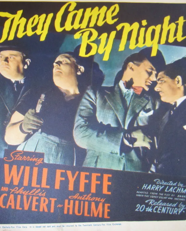 They Came By Night poster