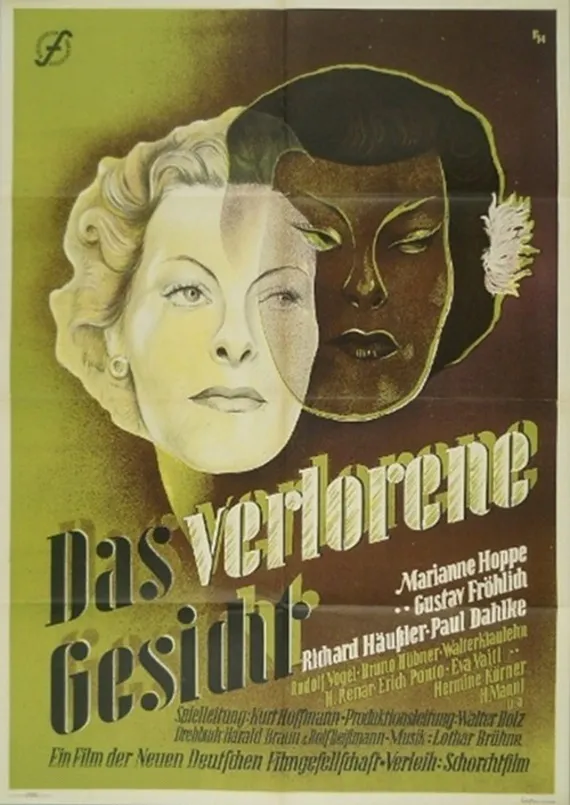 Das verlorene Gesicht poster