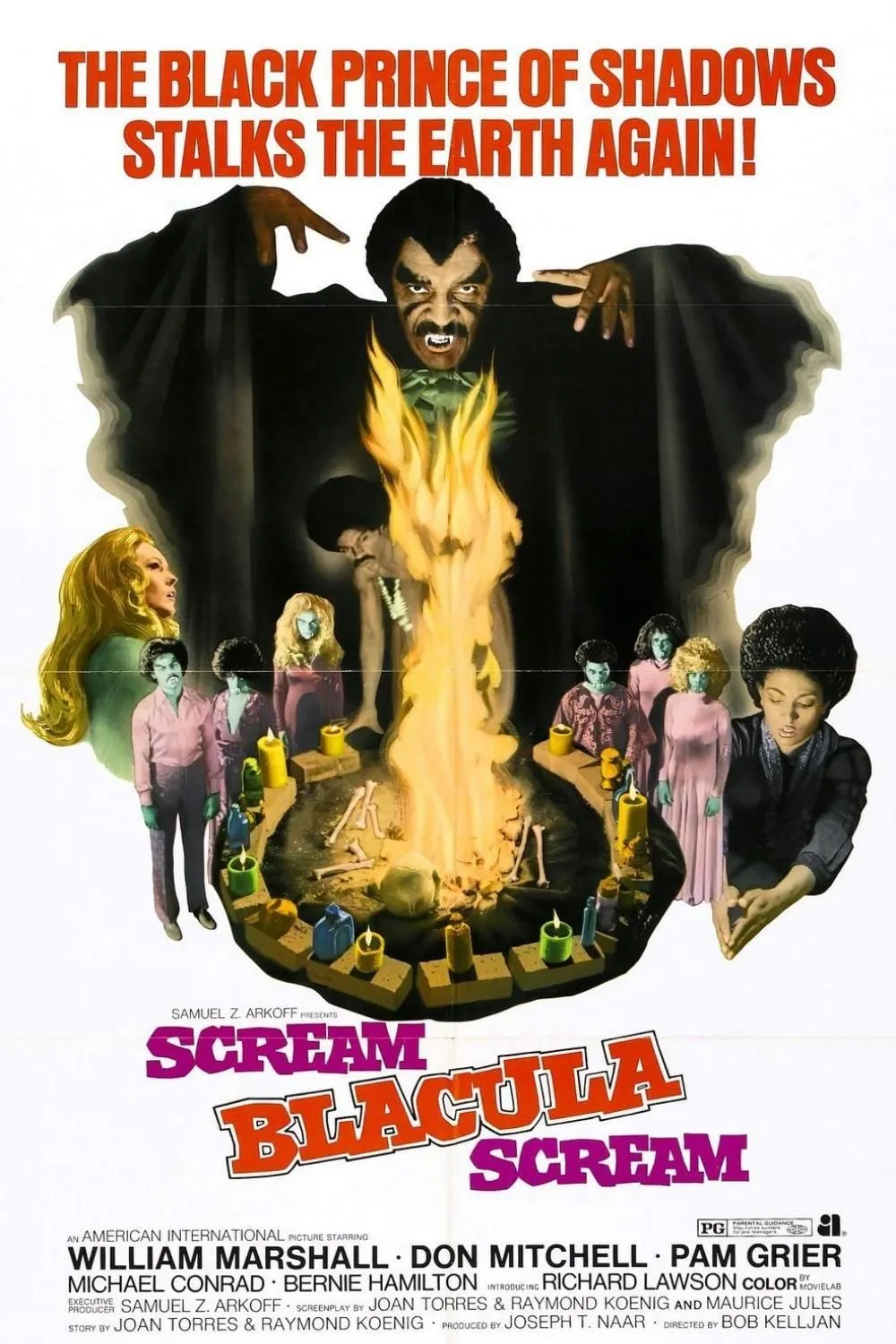 Scream! Scream, Blacula poster