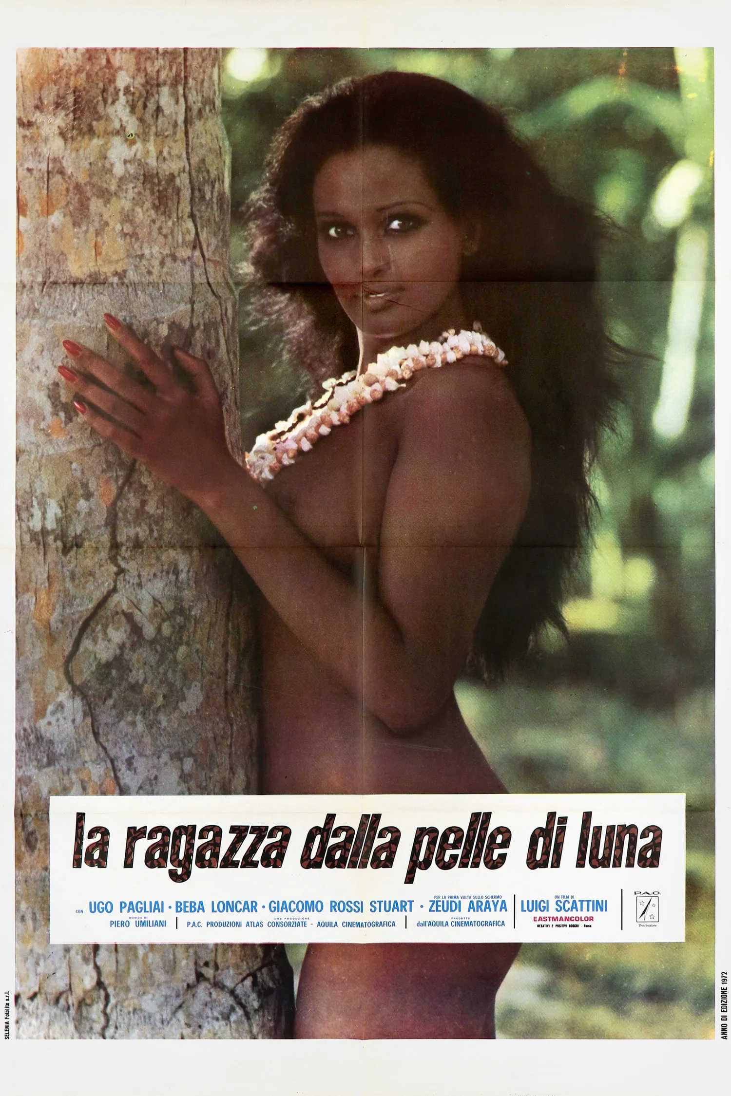 La ragazza dalla pelle di luna poster