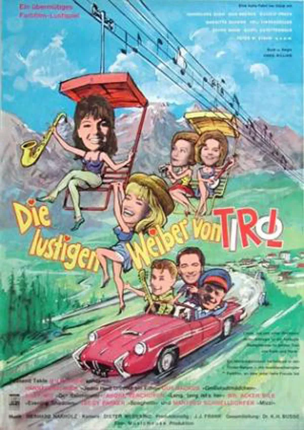 Die lustigen Weiber von Tirol poster