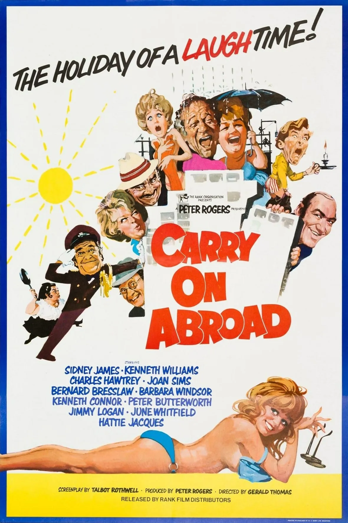 Carry On Abroad poster