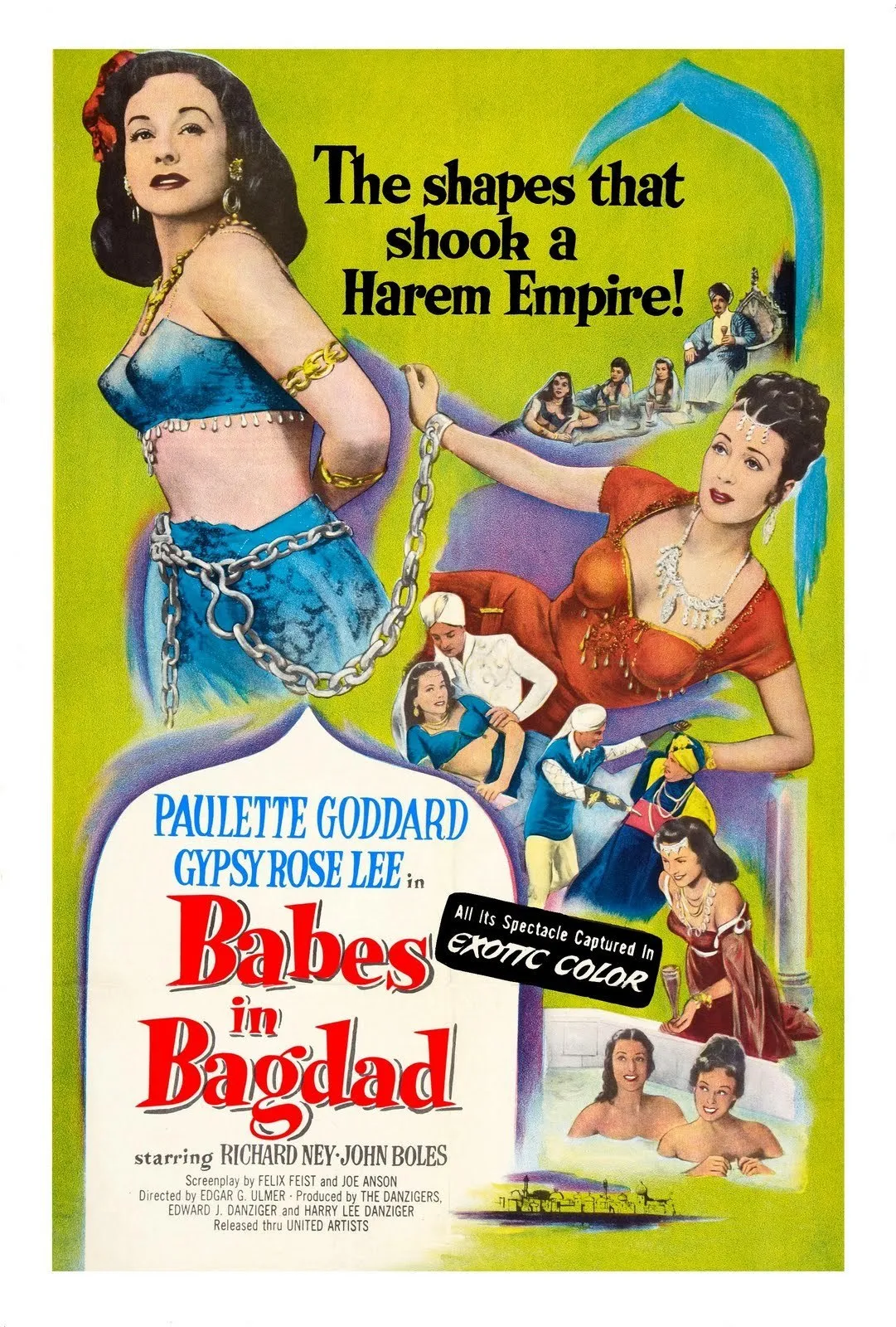 Babes in Bagdad poster