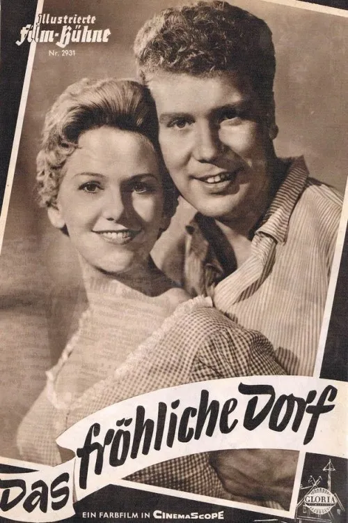Das fröhliche Dorf poster