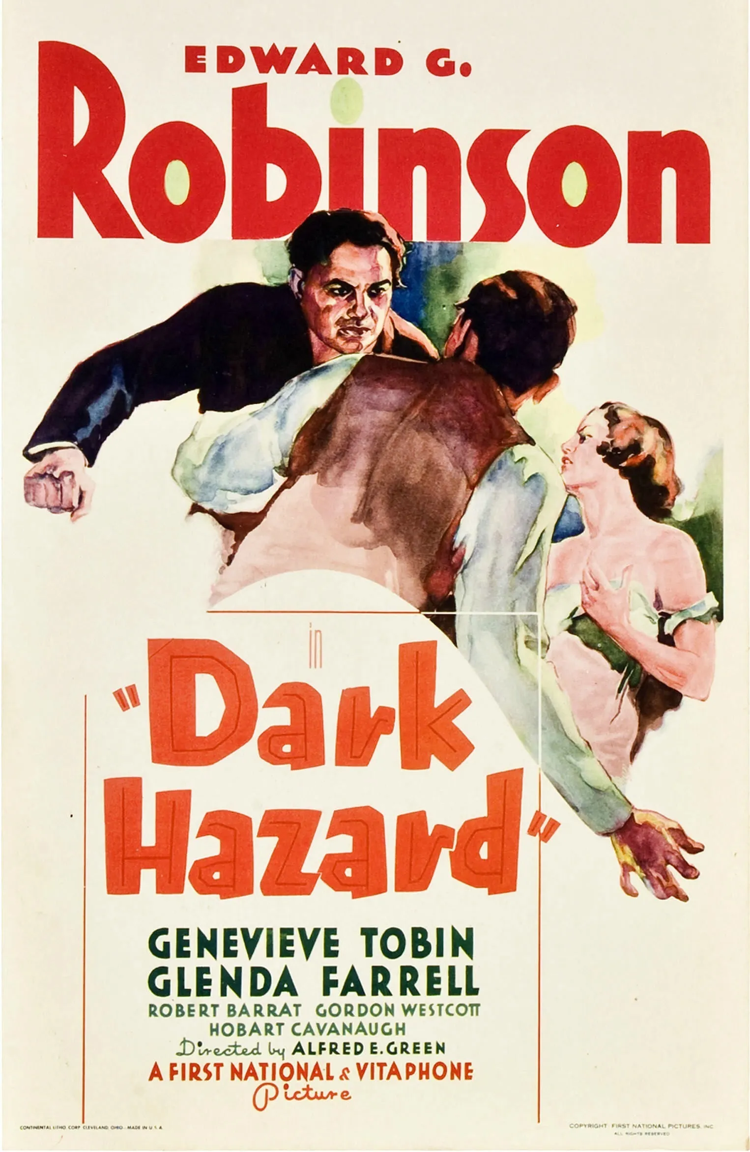 Dark Hazard poster
