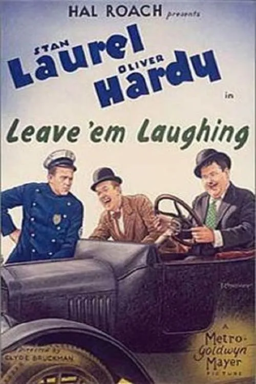 Leave 'em laughing poster