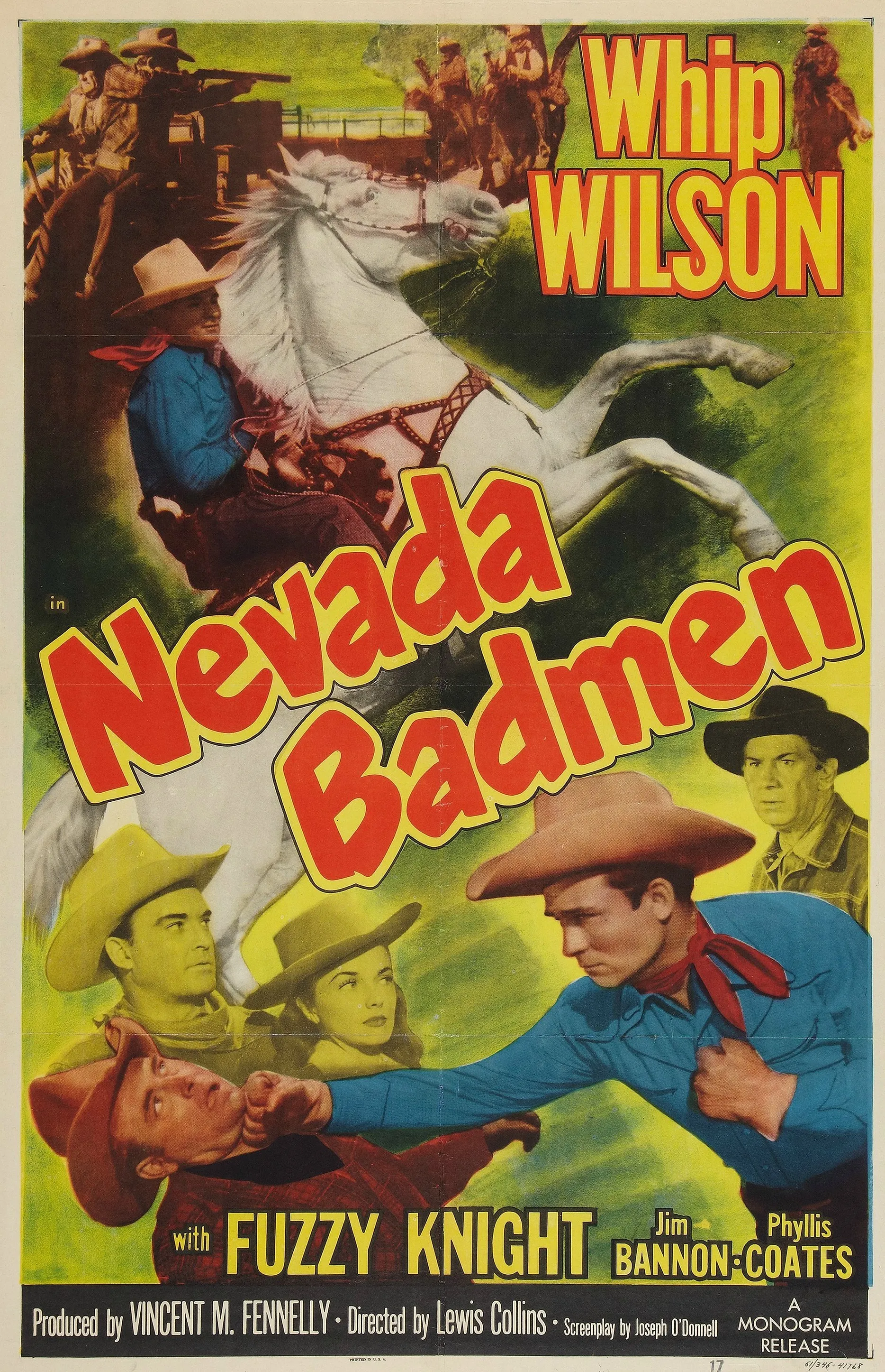 Nevada Badmen poster
