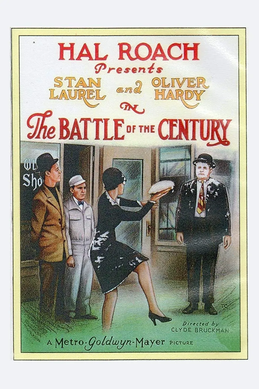 Laurel & Hardy: The Battle of The Century poster