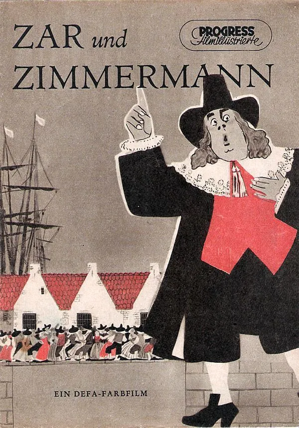 Zar und Zimmermann poster