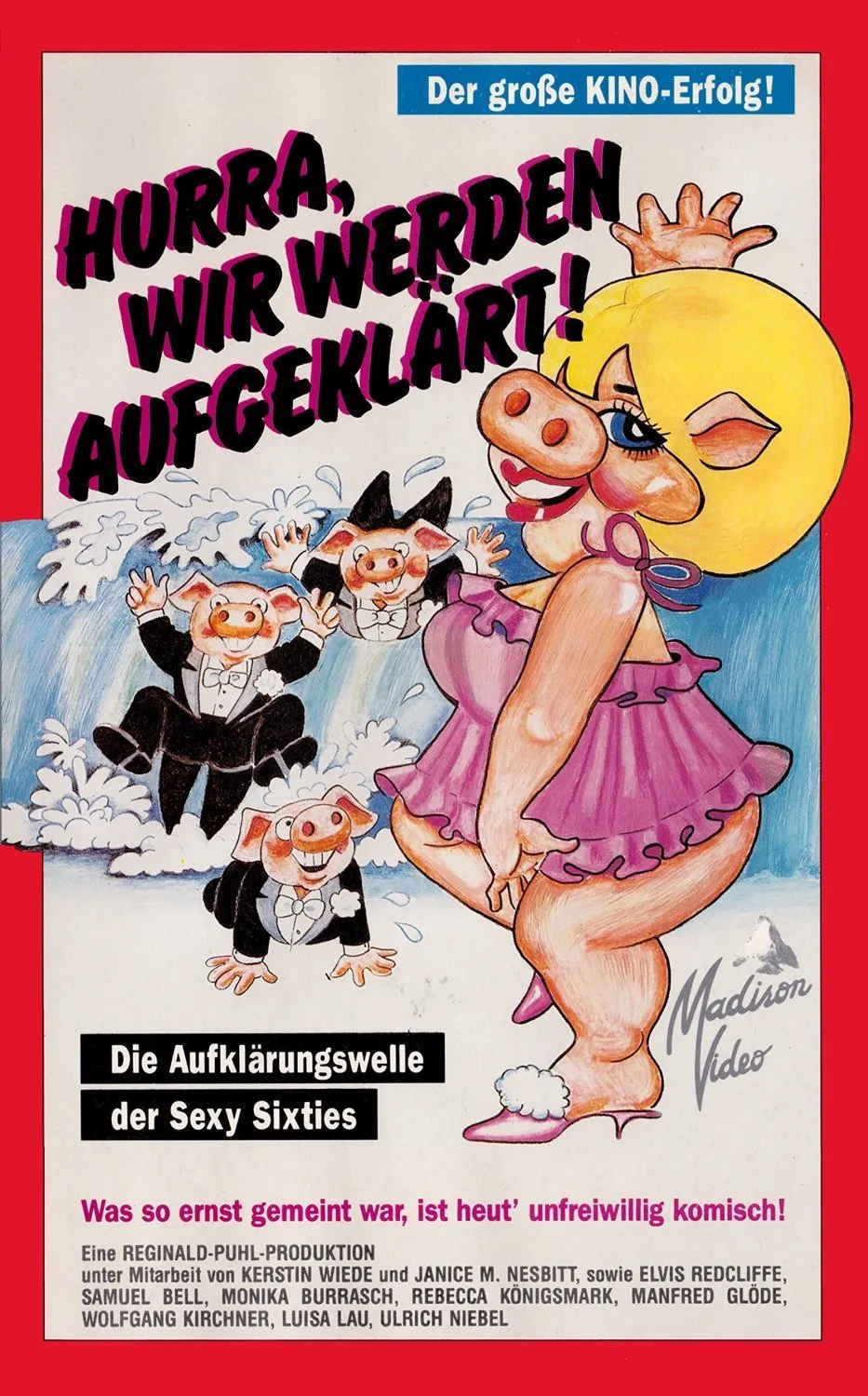 Hurra, wir werden aufgeklärt poster