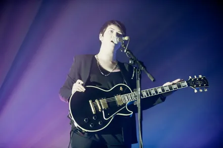 The XX live op Lowlands 2012.