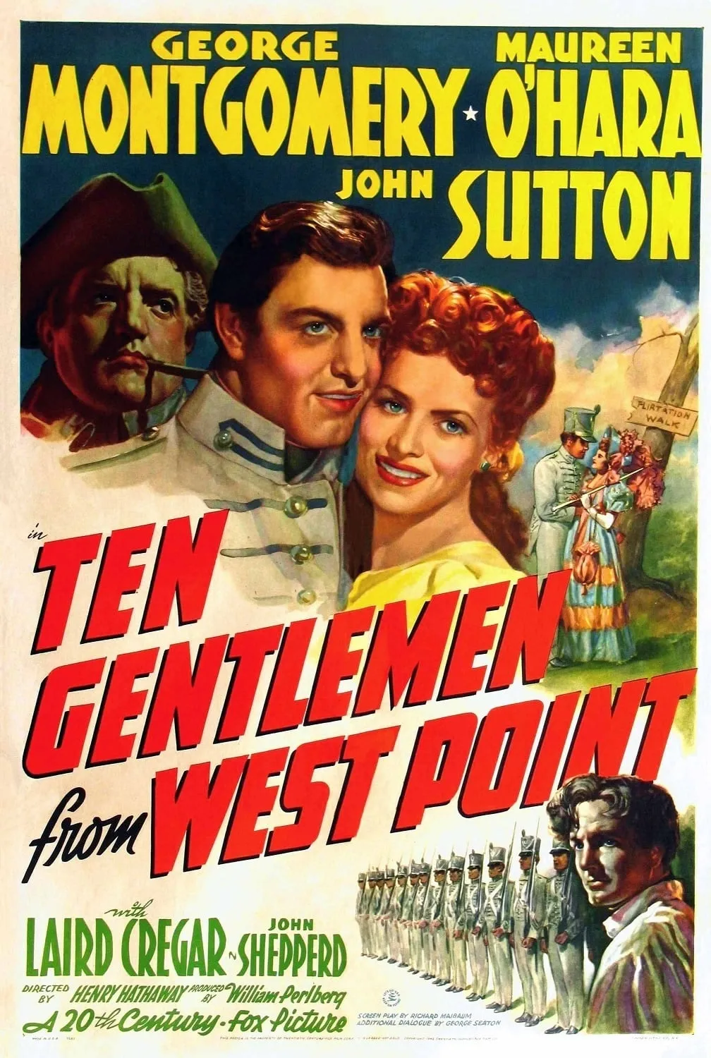 Ten Gentlemen From West Point poster
