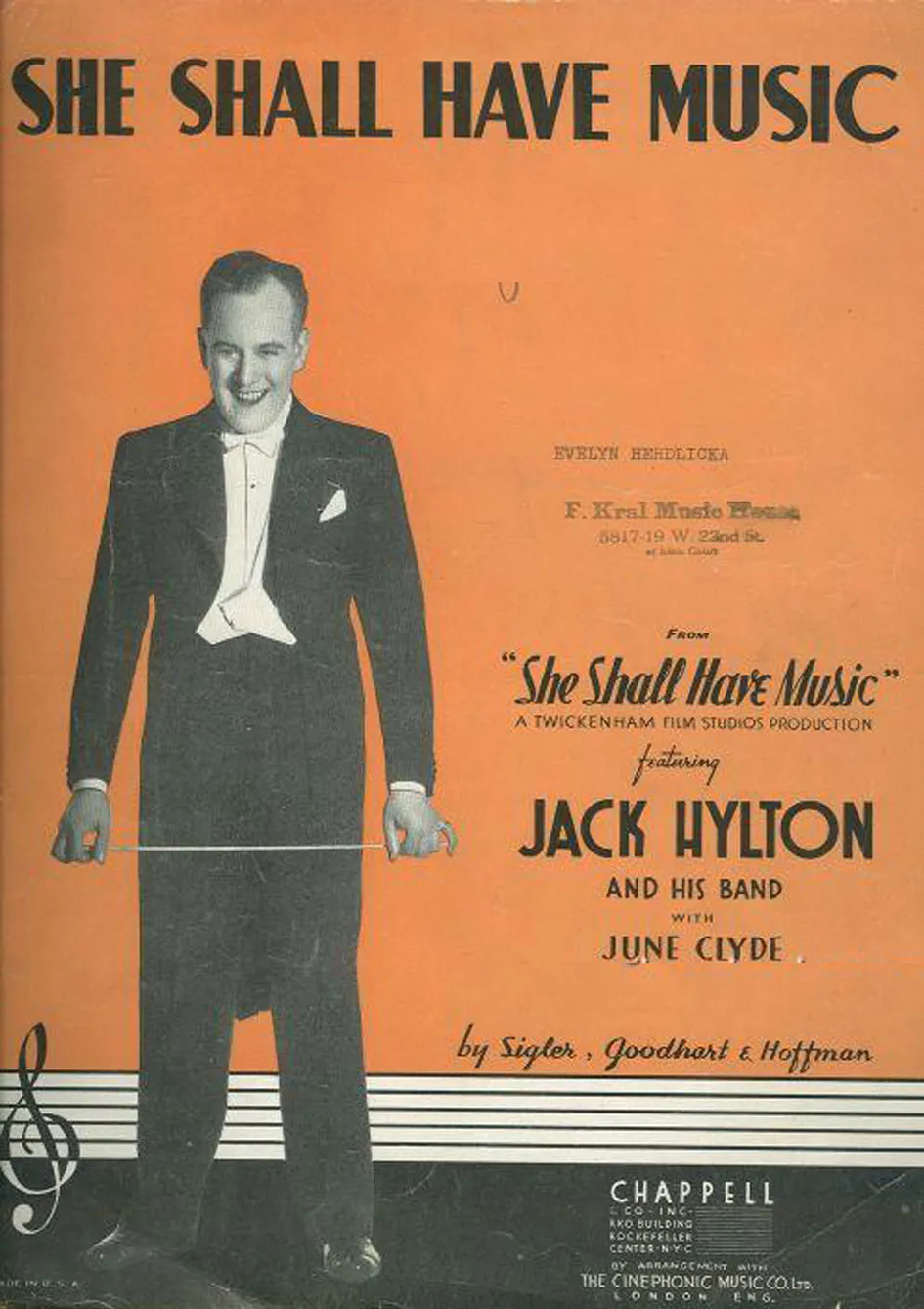 She Shall Have Music poster