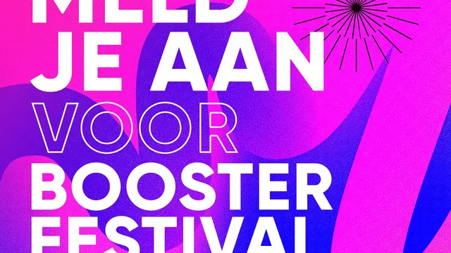 Inschrijving Booster Festival 2025