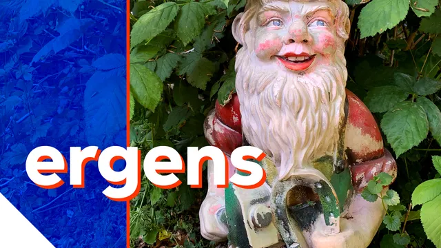 podcast tegel van de podcast ergens (beeld een kabouter)