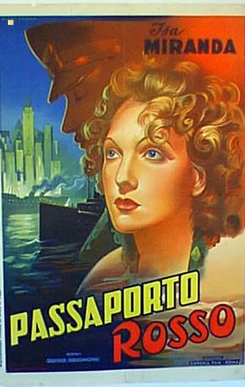 Passaporto rosso poster