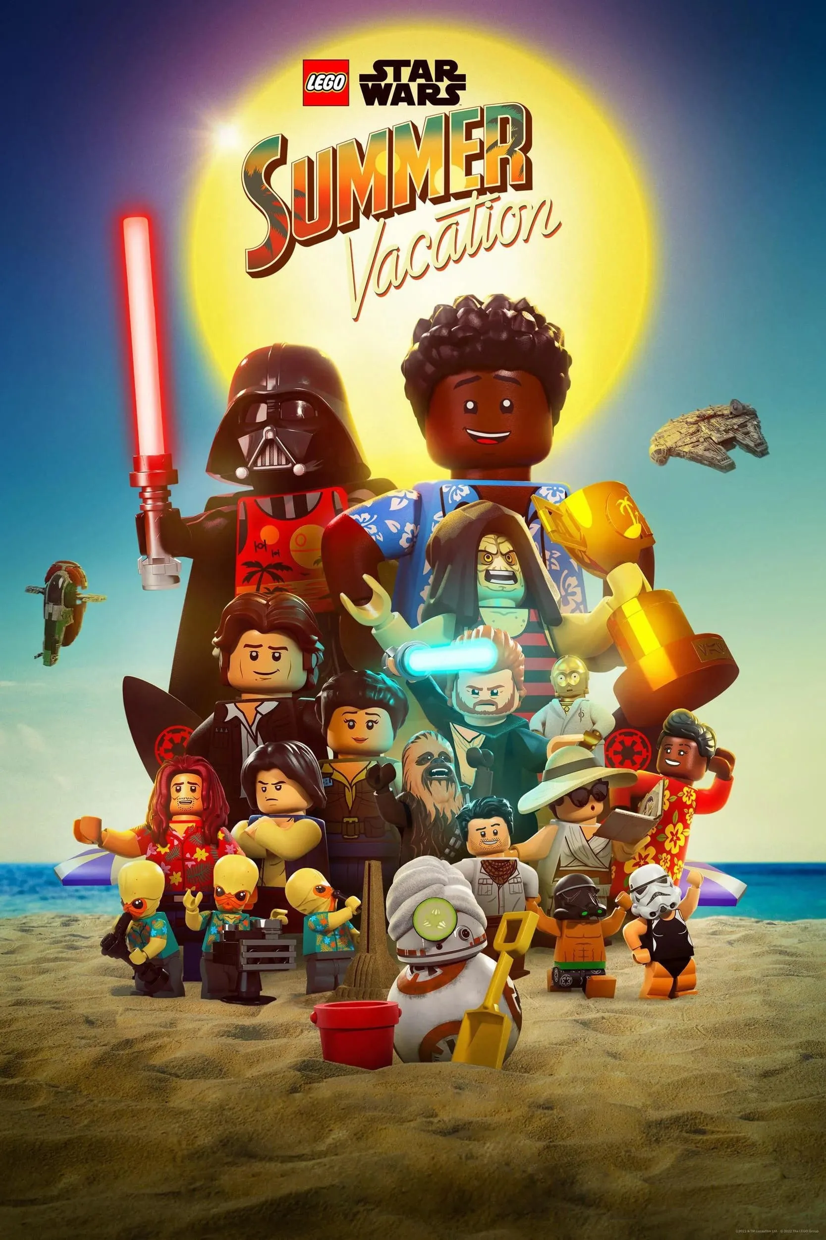 LEGO Star Wars zomervakantie poster