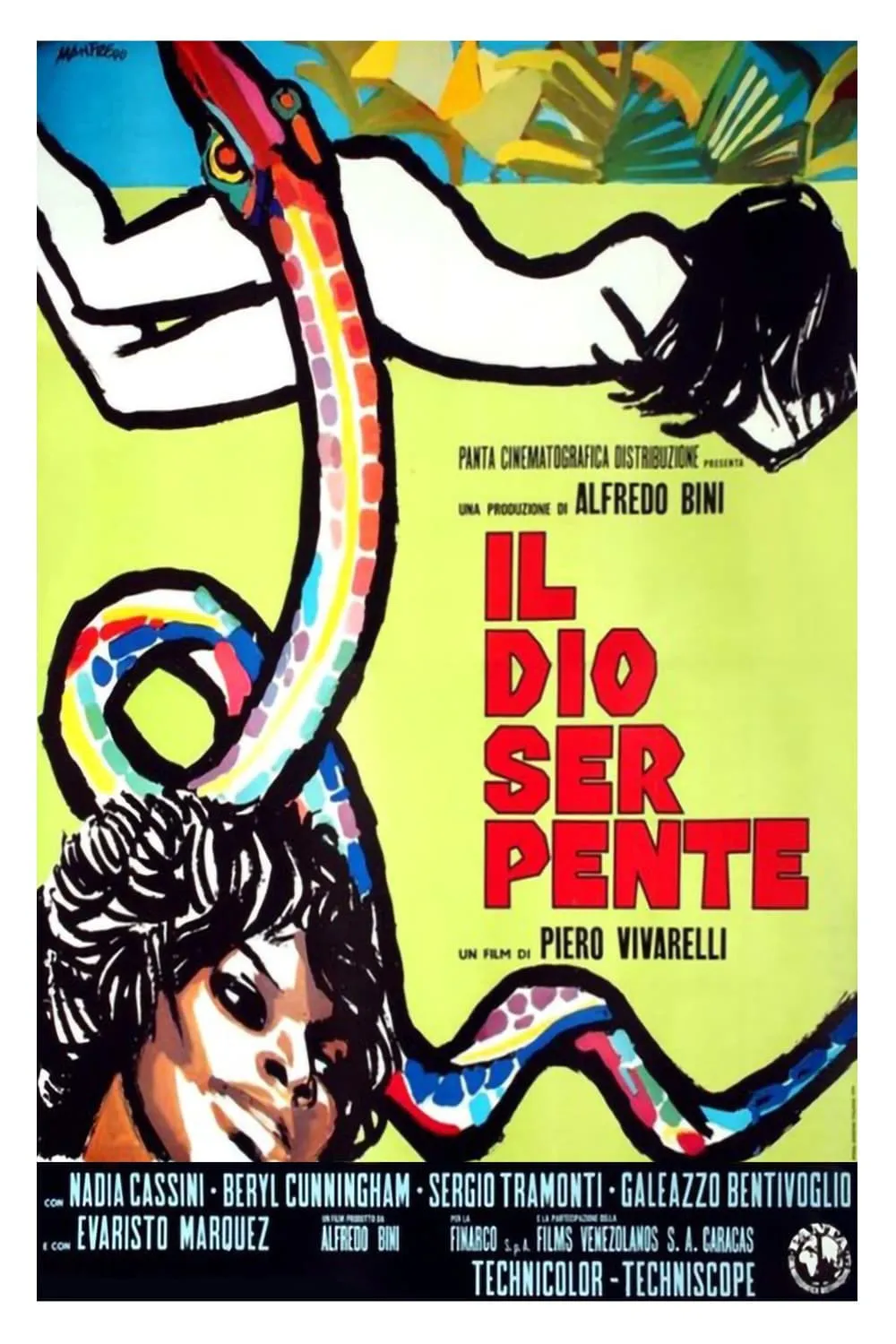 Il Dio Serpente poster