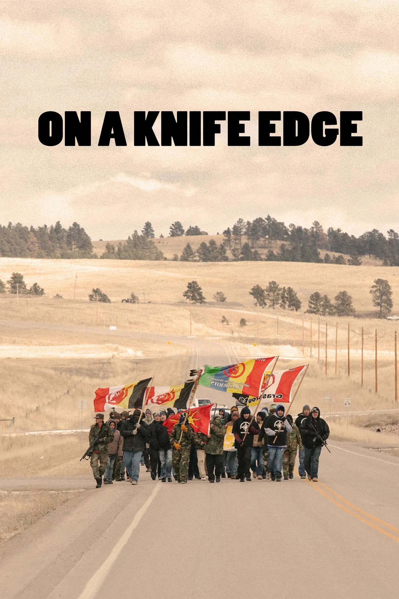 On a Knife Edge poster