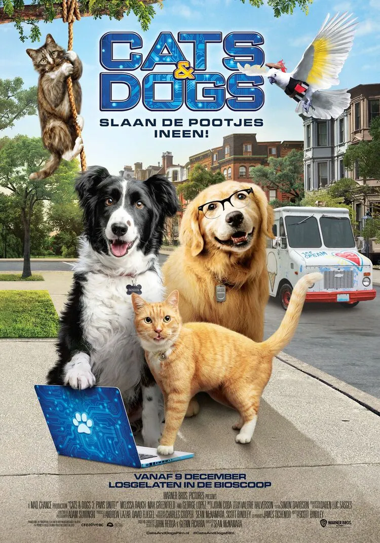 Cats & Dogs: slaan de pootjes ineen! poster