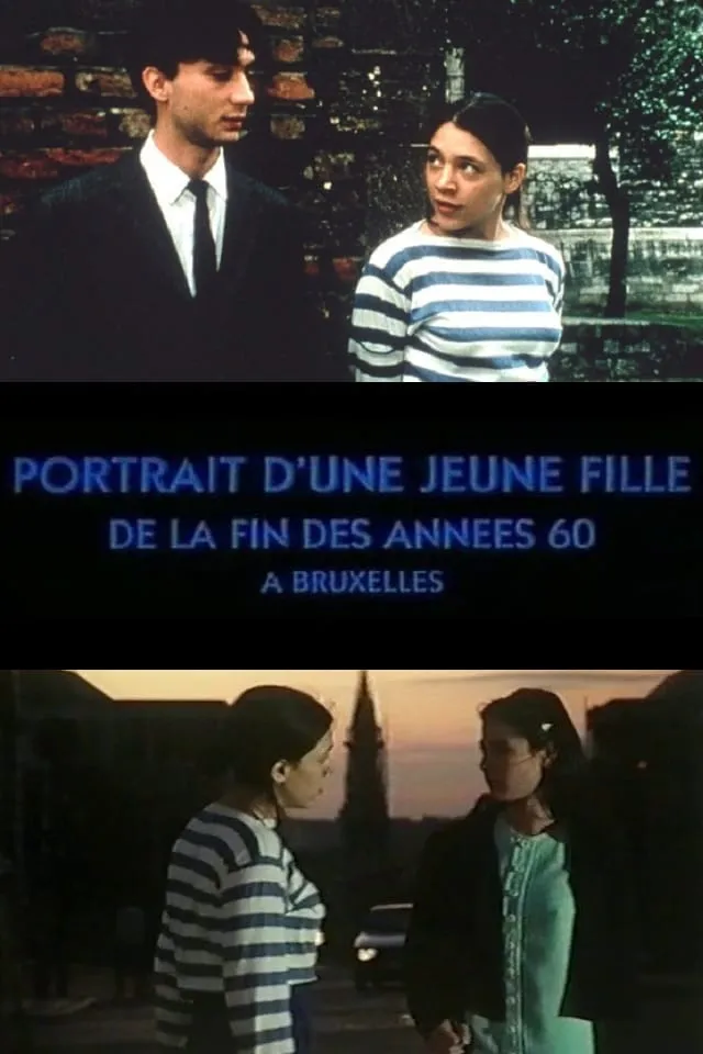 Portrait d'une jeune fille de la fin des années 60 à Bruxelles poster