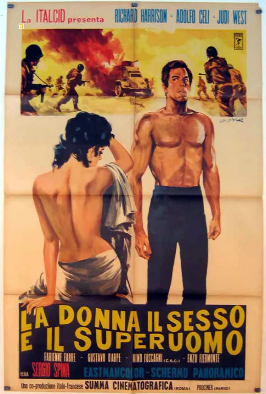 La donna, il sesso, il superuomo poster
