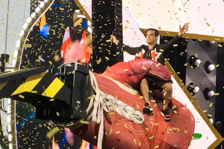 Robbie Williams in het Goffertpark Nijmegen 2017