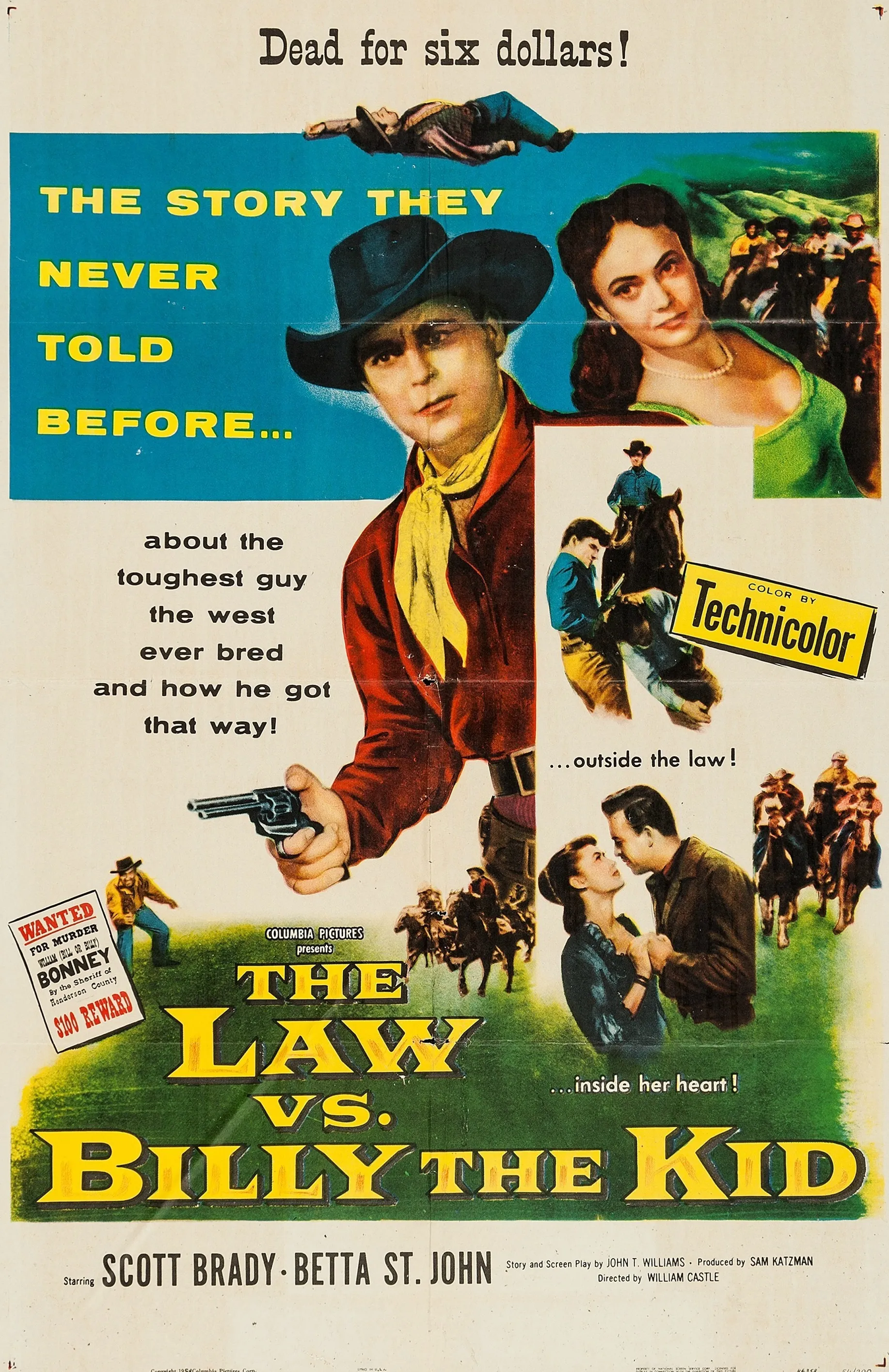 The Law Vs. Billy The Kid poster