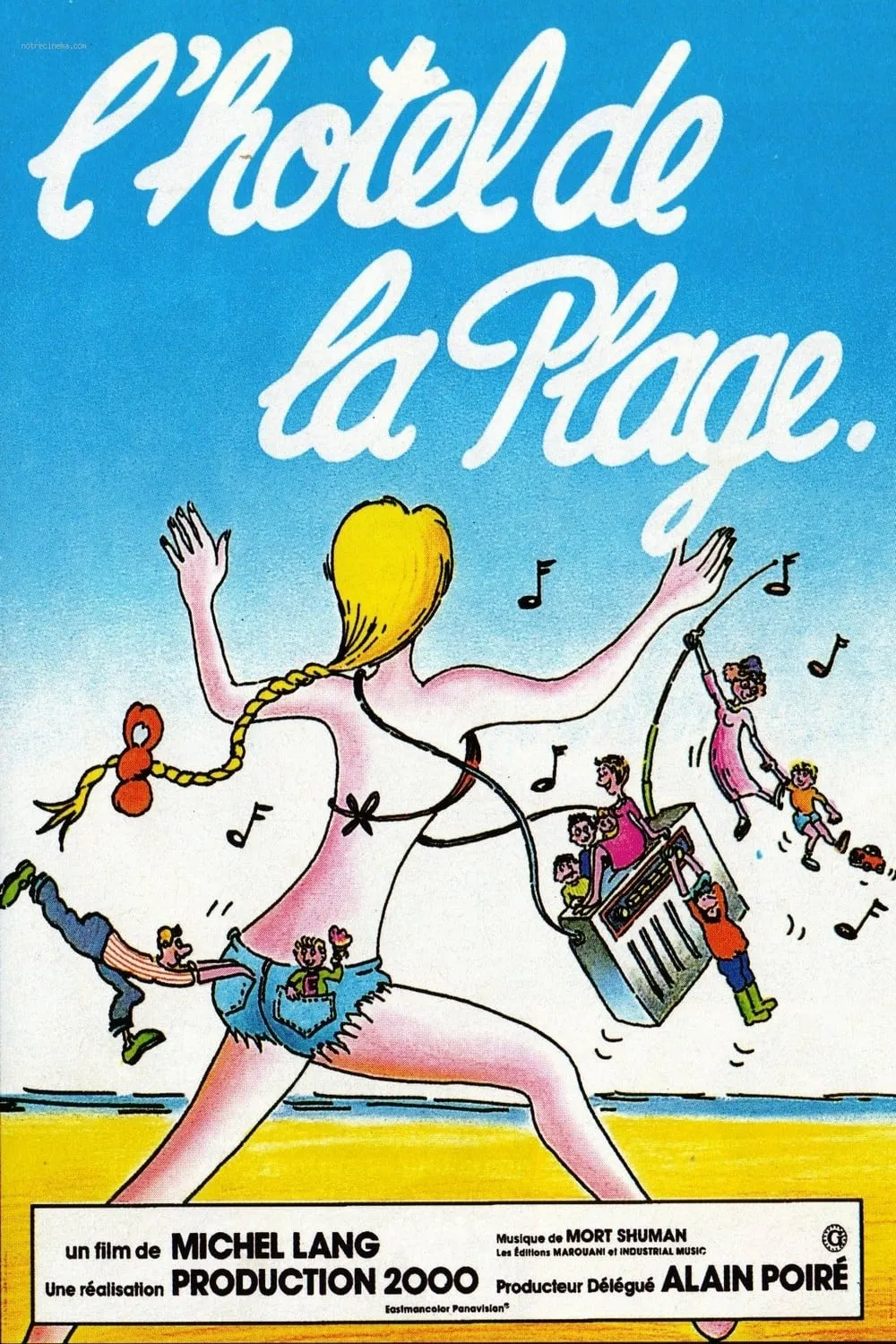 L'hôtel de la plage poster