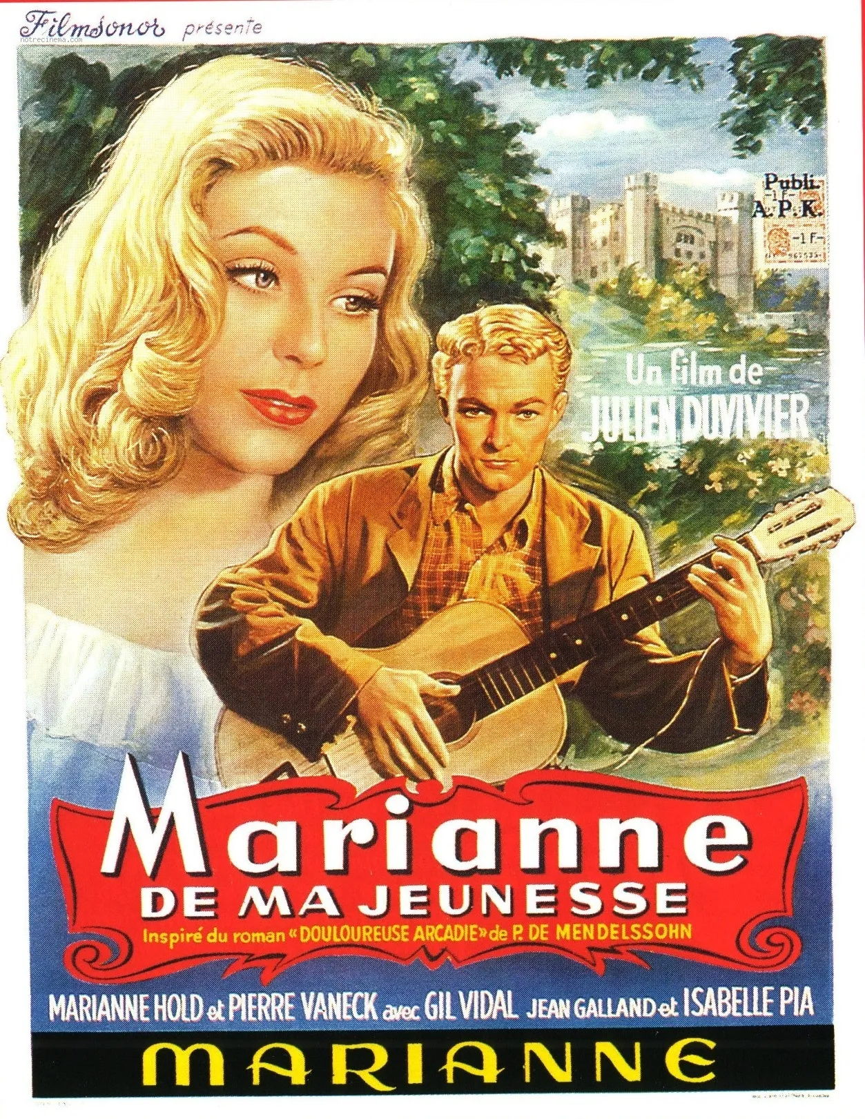 Marianne, meine Jugendliebe poster