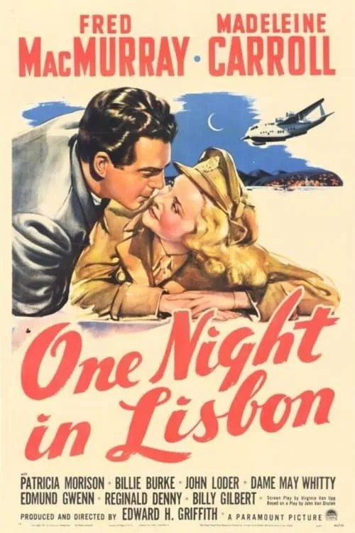 One night in Lisbon poster