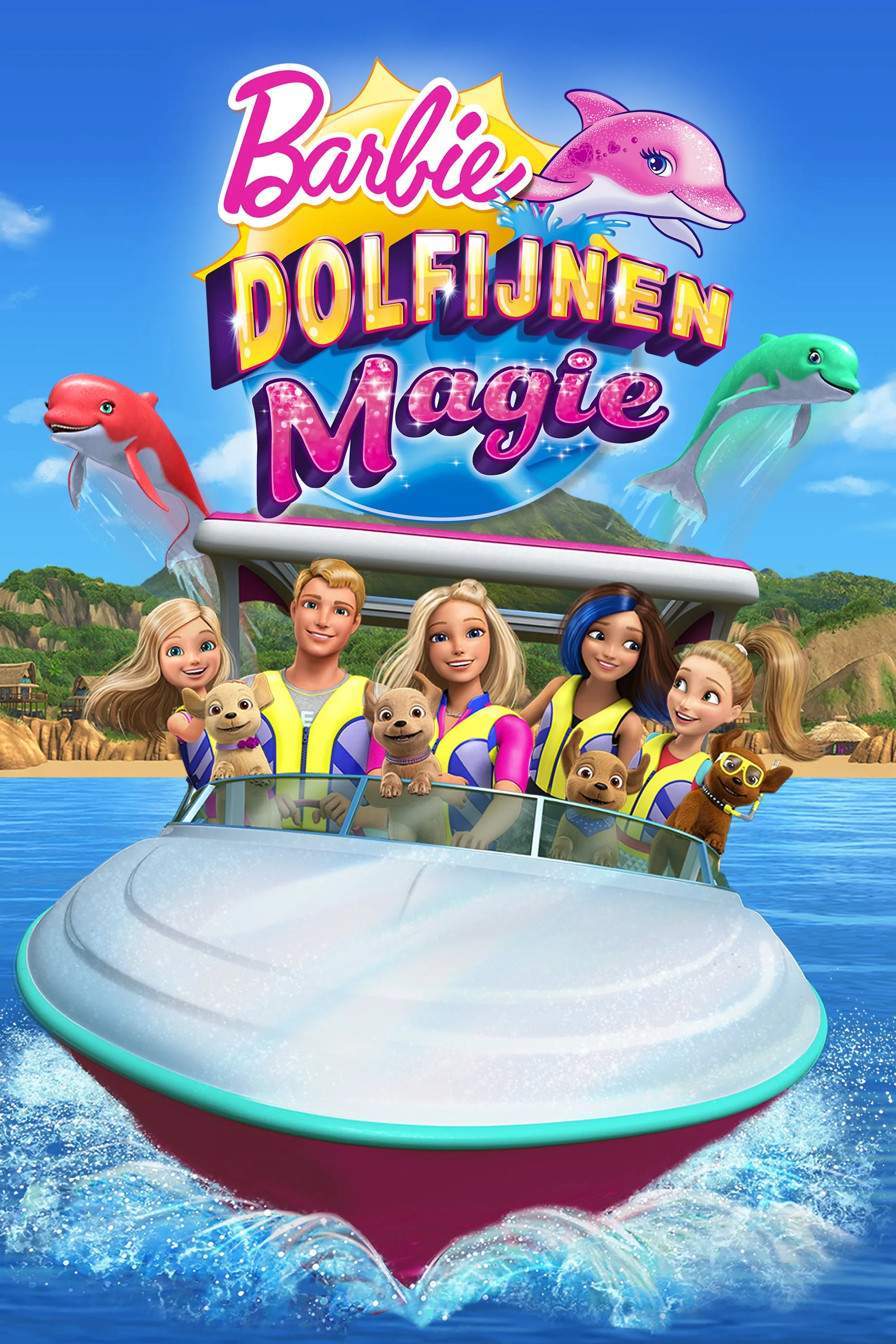Barbie – Dolfijnen magie poster
