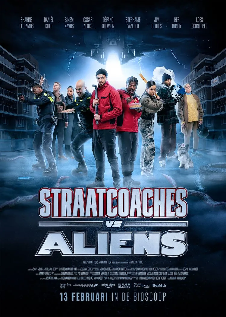 Straatcoaches vs Aliens poster