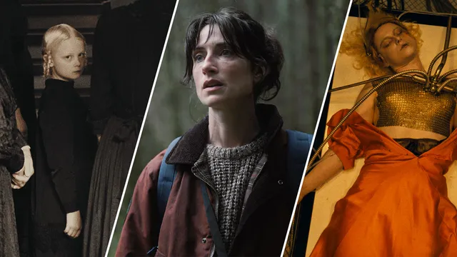 collage van de films Sound of Falling, Whitetail en The Bride!