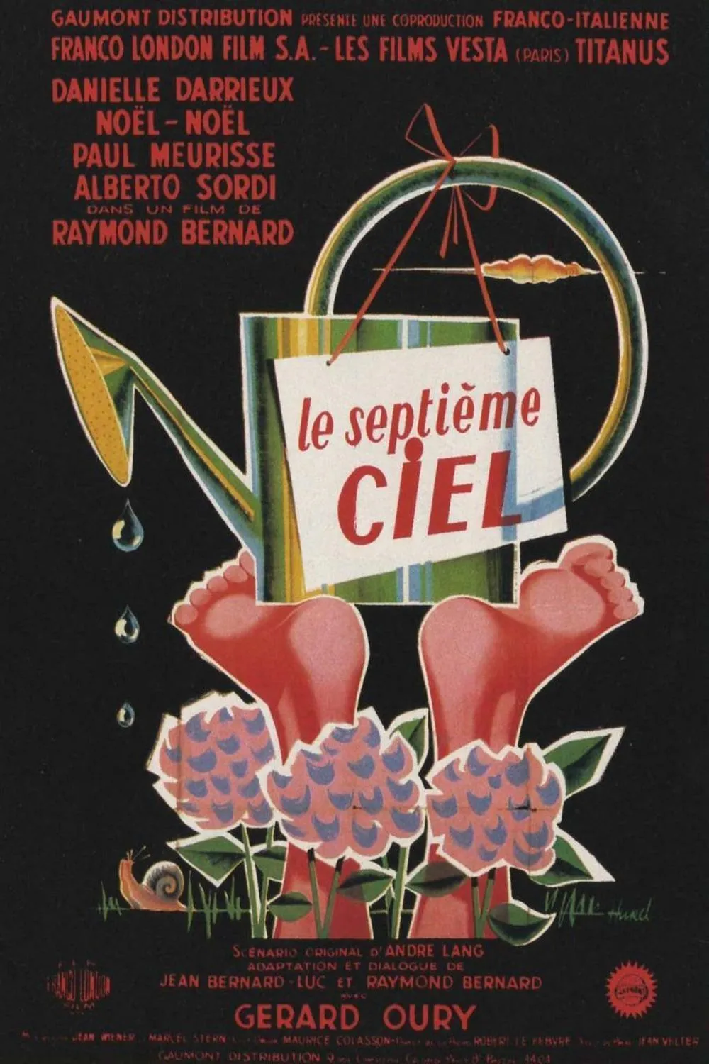 Le Septième ciel poster
