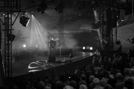 Eivør in het Openluchttheater De Goffert