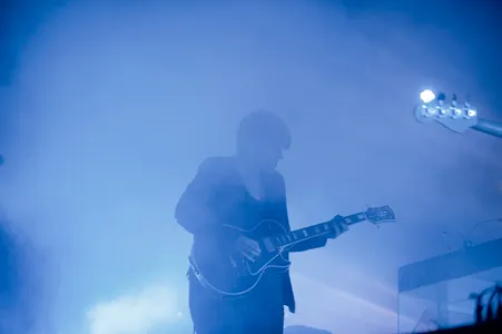 The XX live op Lowlands 2012.