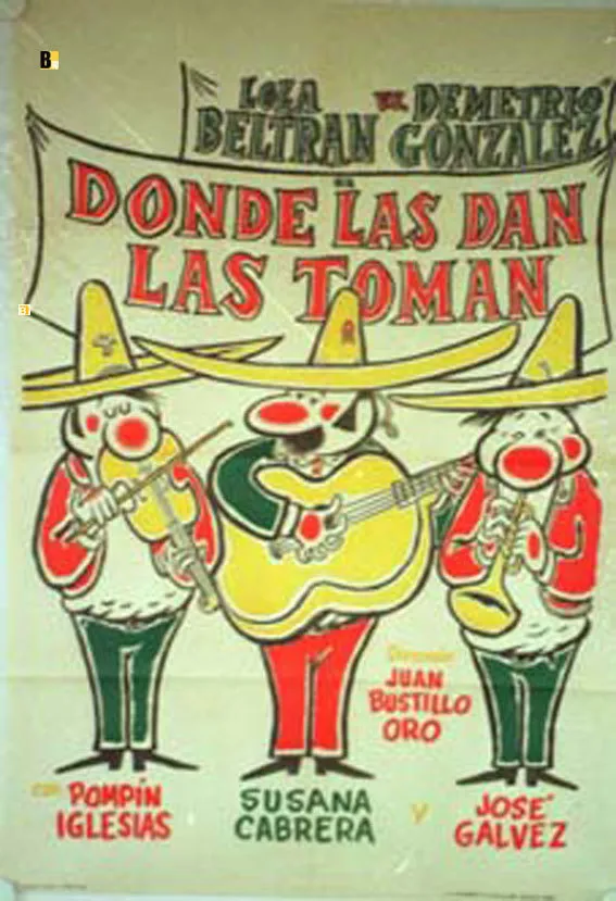 Donde las dan las toman poster