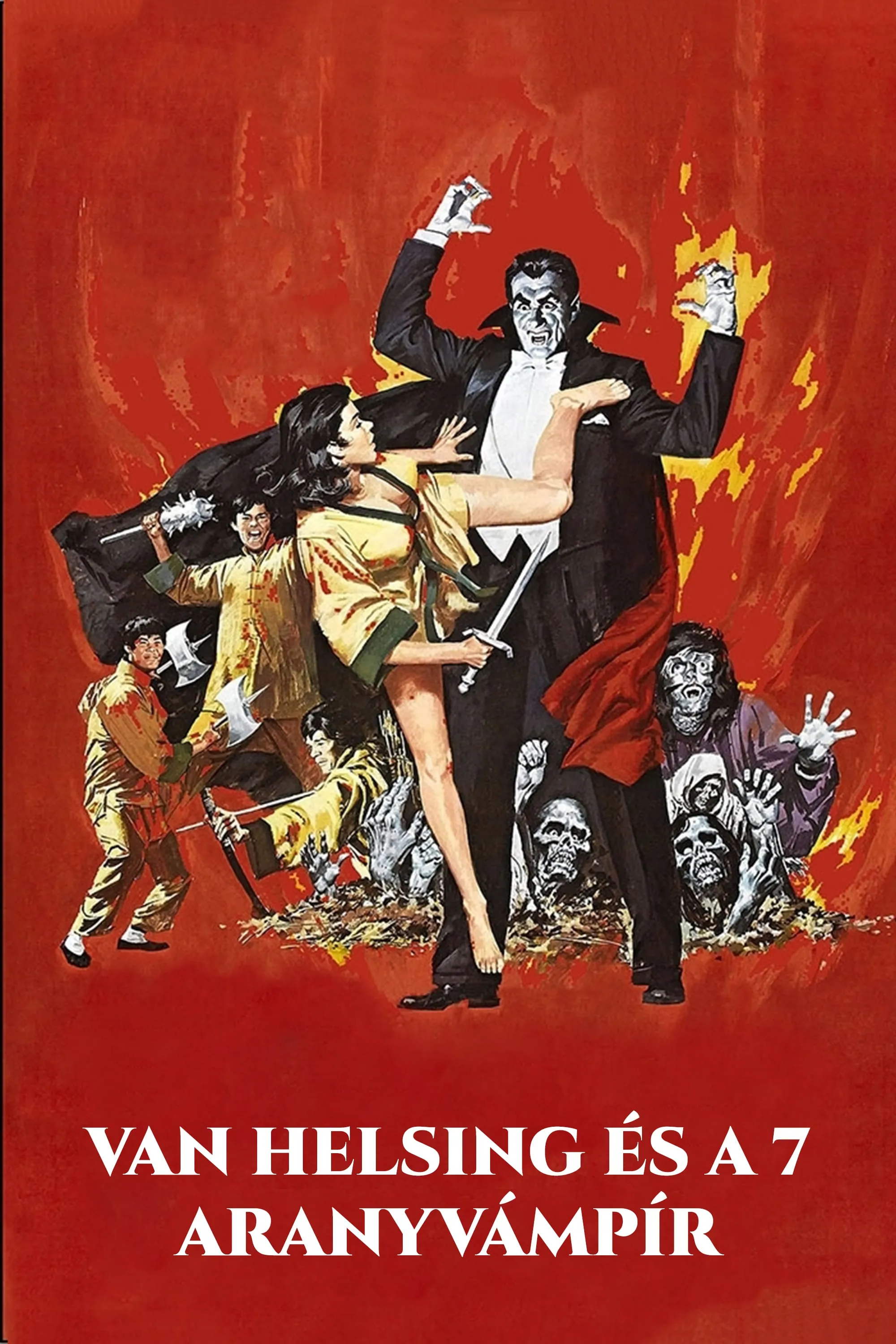 The Legend of the 7 Golden Vampires poster